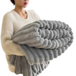 Luxury Fluffy Throw Blanket – Warm & Cozy Bunny-Inspired Design