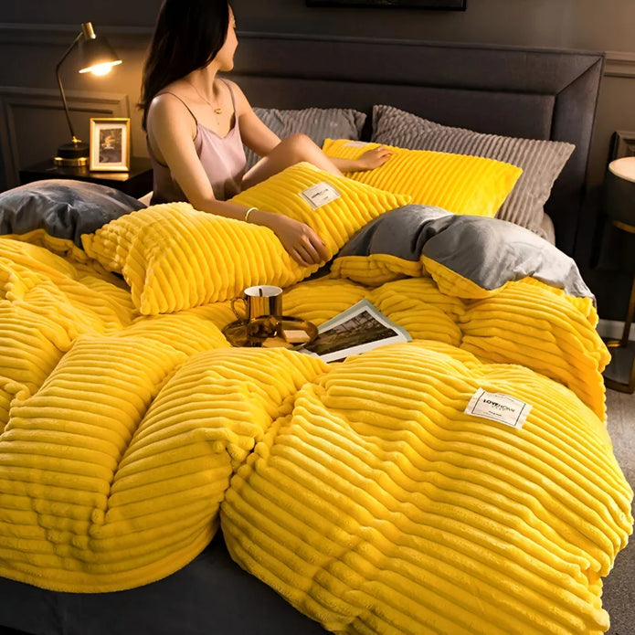 Cozy Bedding Set – Warm & Comfortable Blanket with Pillowcases