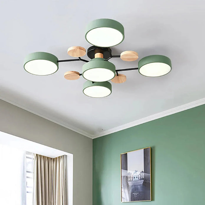 Designer Slim Ceiling Light – Hand-Finished Detail for Modern Interiors