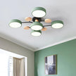 Designer Slim Ceiling Light – Hand-Finished Detail for Modern Interiors