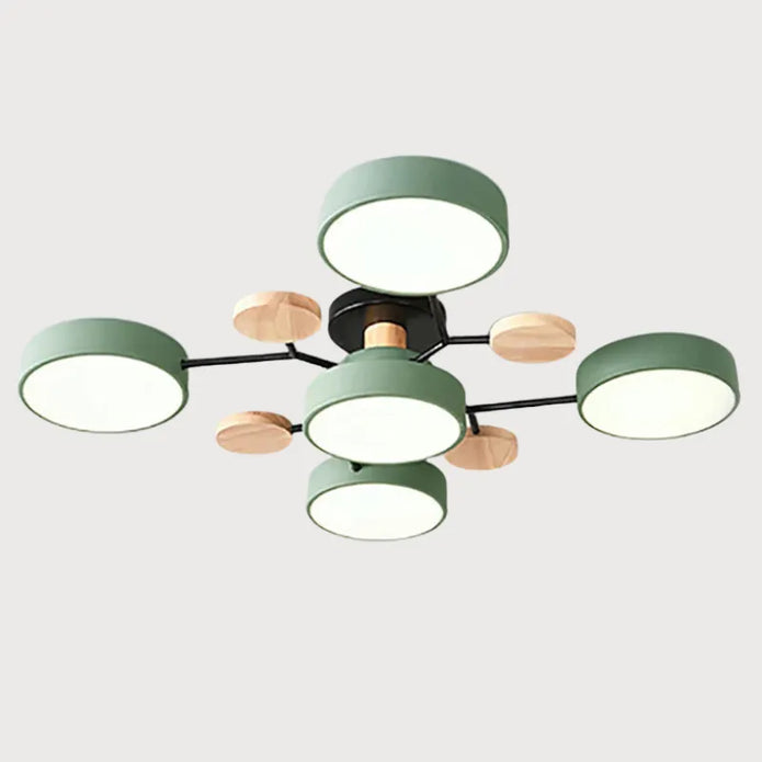 Designer Slim Ceiling Light – Hand-Finished Detail for Modern Interiors