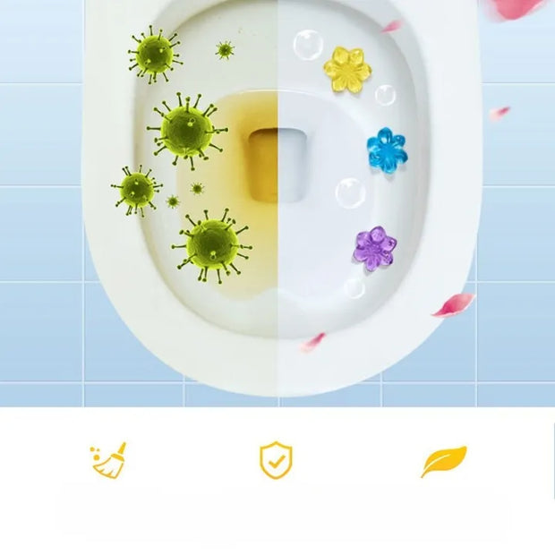 Floral Toilet Gel – Fresh Scent and Air-Freshening Power
