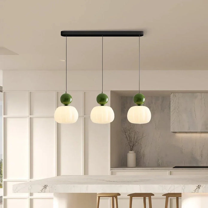 Glass Charm Ceiling Light – Golden Luxury Accent for Modern Interiors