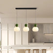 Glass Charm Ceiling Light – Golden Luxury Accent for Modern Interiors