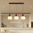 Glass Charm Ceiling Light – Golden Luxury Accent for Modern Interiors