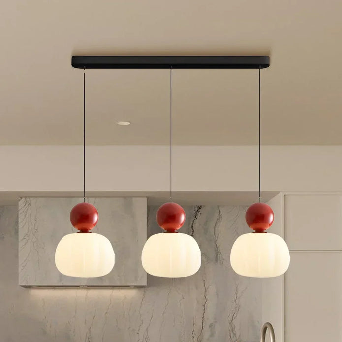 Glass Charm Ceiling Light – Golden Luxury Accent for Modern Interiors
