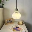 Glass Charm Ceiling Light – Golden Luxury Accent for Modern Interiors