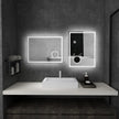 LED Bathroom Mirror – Adjustable Lighting and Magnification for Precision