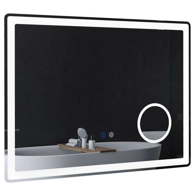 LED Bathroom Mirror – Adjustable Lighting and Magnification for Precision