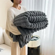 Luxury Fluffy Throw Blanket – Warm & Cozy Bunny-Inspired Design