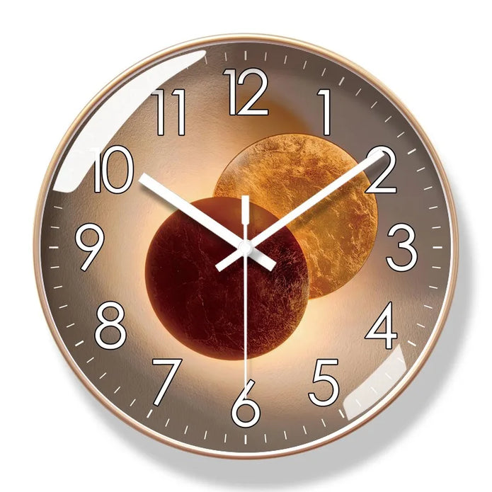 Luxury Round Wall Clock – Modern Decorative Timepiece for Stylish Homes