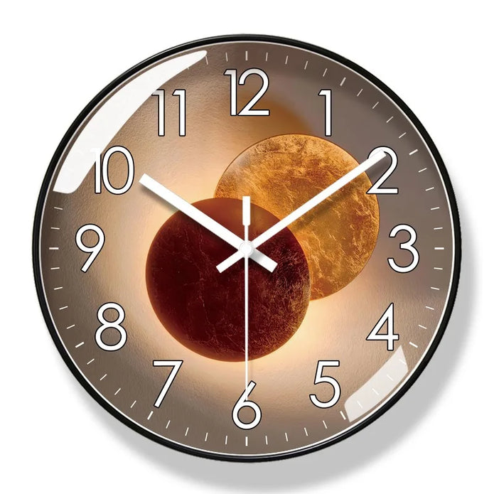 Luxury Round Wall Clock – Modern Decorative Timepiece for Stylish Homes