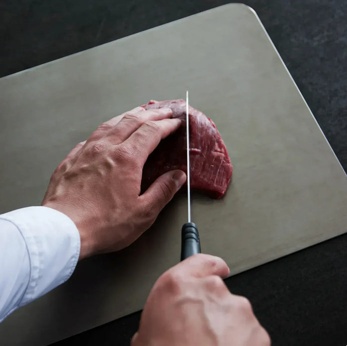 Luxury Titanium Kitchen Board – Durable, Hygienic & Resistant to Cuts and Scratch