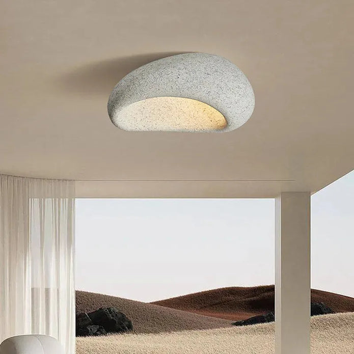 Modern Ceiling Lamp in Wabi-Sabi Style – Minimalist Lighting for Calm Spaces