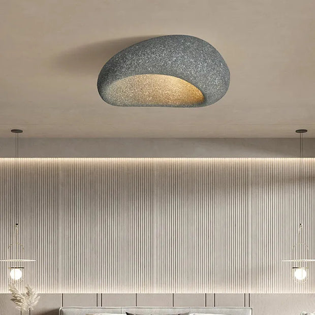 Modern Ceiling Lamp in Wabi-Sabi Style – Minimalist Lighting for Calm Spaces