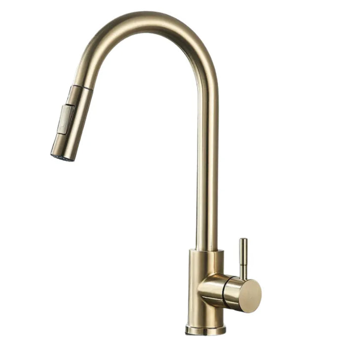 Modern Kitchen Faucet – Movable Spout with Durable Nickel Finish