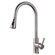 Modern Kitchen Faucet – Movable Spout with Durable Nickel Finish