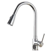 Modern Kitchen Faucet – Movable Spout with Durable Nickel Finish