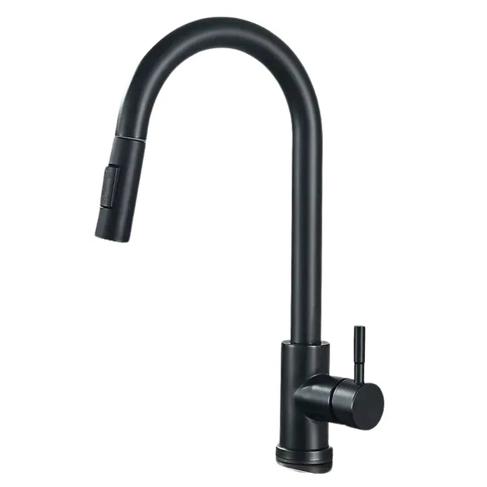 Modern Kitchen Faucet – Movable Spout with Durable Nickel Finish