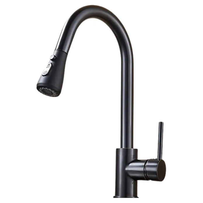 Modern Kitchen Faucet – Movable Spout with Durable Nickel Finish