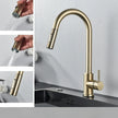 Modern Kitchen Faucet – Movable Spout with Durable Nickel Finish