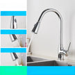 Modern Kitchen Faucet – Movable Spout with Durable Nickel Finish