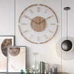 Nordic Wooden Wall Clock – Simple & Elegant Design for Modern Interiors