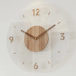 Nordic Wooden Wall Clock – Simple & Elegant Design for Modern Interiors