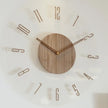 Nordic Wooden Wall Clock – Simple & Elegant Design for Modern Interiors