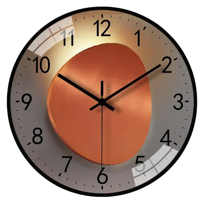 Quiet & Elegant Wall Clock – Contemporary Style for Home or Office