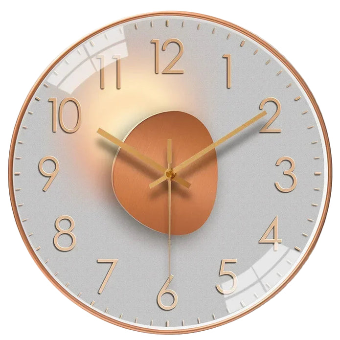 Quiet & Elegant Wall Clock – Contemporary Style for Home or Office