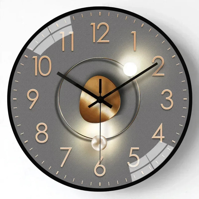 Quiet & Elegant Wall Clock – Contemporary Style for Home or Office