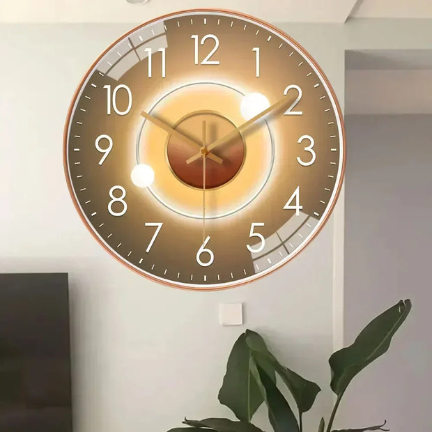 Quiet & Elegant Wall Clock – Contemporary Style for Home or Office